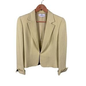 Valentino Miss V Women's 40/6 Office Career Lined Blazer Pants Suit Set